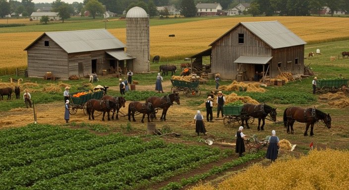 What Keeps Amish Communities Self-Sufficient