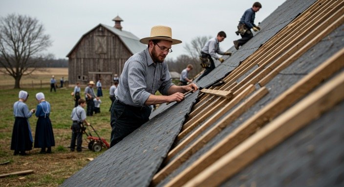 Amish self-sufficient 
