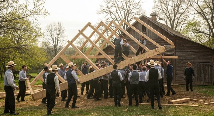 Amish houses