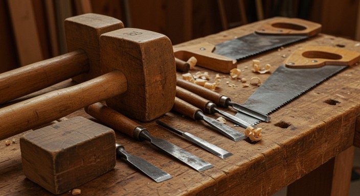 How Amish Build Houses Without Power Tools
