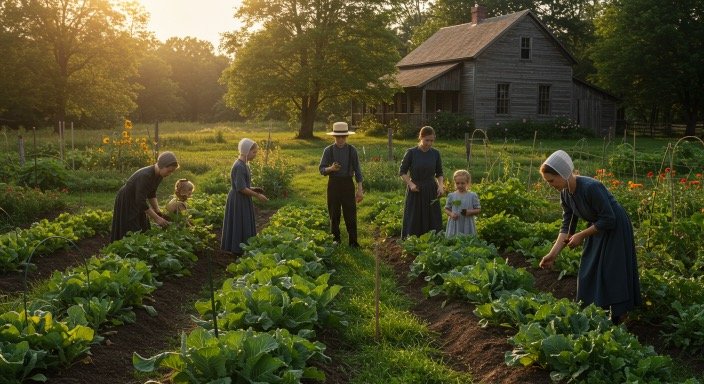 Amish Communities Stay Self-Sufficient