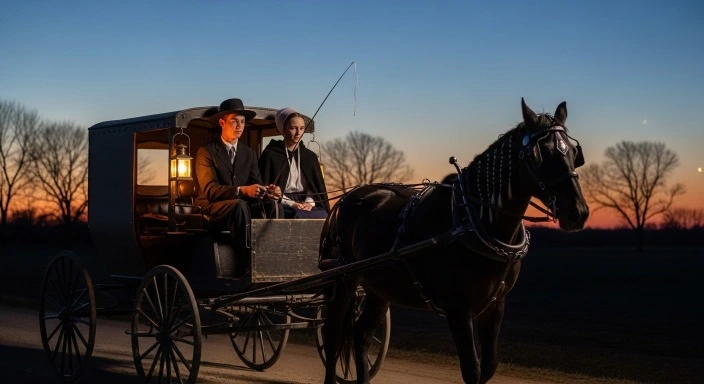 Amish wedding