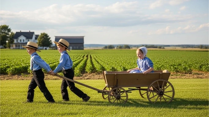 Raising children the Amish way